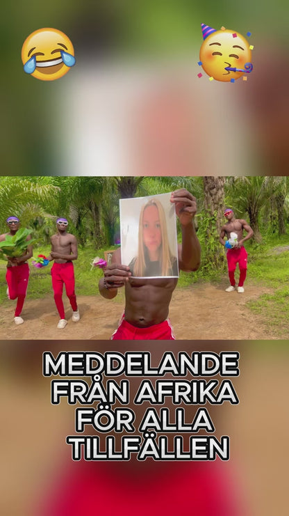 🌴 JungleGroup - roliga videohälsningar från Afrika 💃