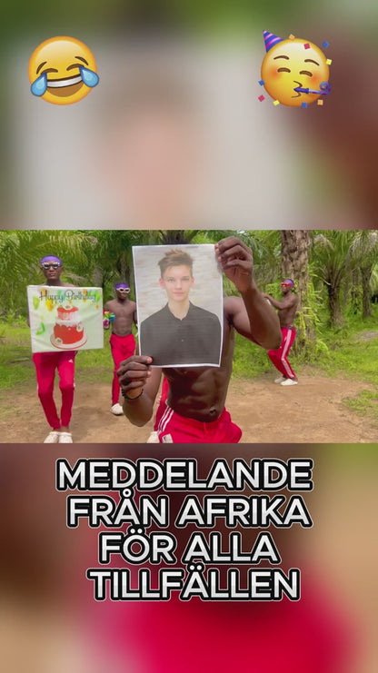 🌴 JungleGroup - roliga videohälsningar från Afrika 💃